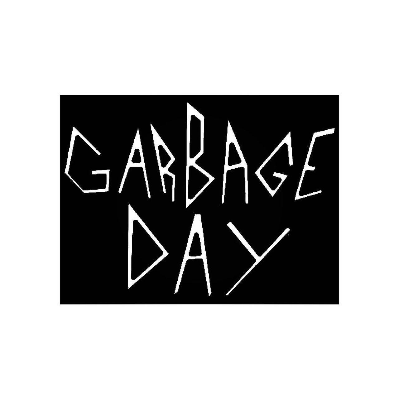 Garbage Logo - Garbage Day Band Logo Vinyl Decal