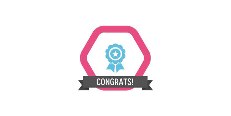Congratulations Logo - Congratulations – BadgeOS