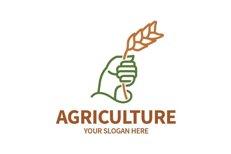 Agricultue Logo - Agriculture Logo Logo Templates Creative Market