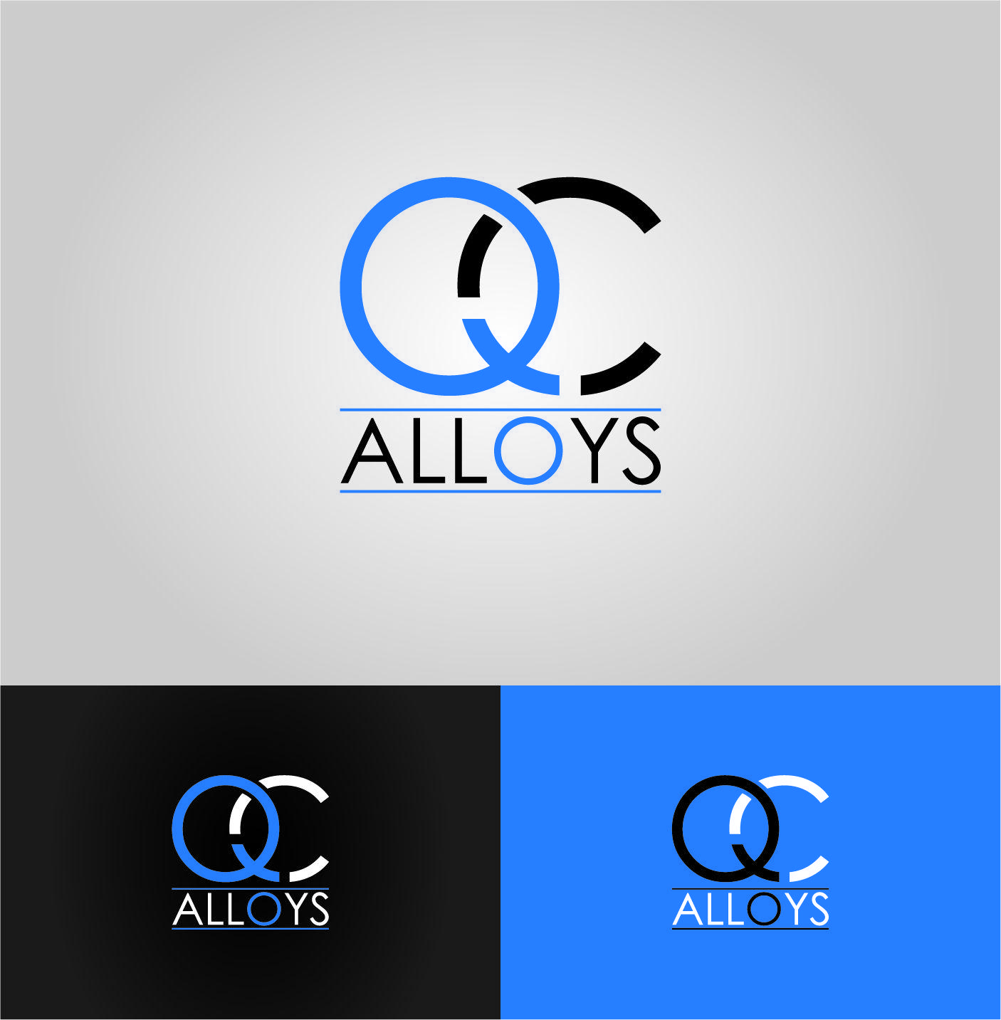 QC Logo - Bold, Serious, Oil And Gas Logo Design for QC Alloys