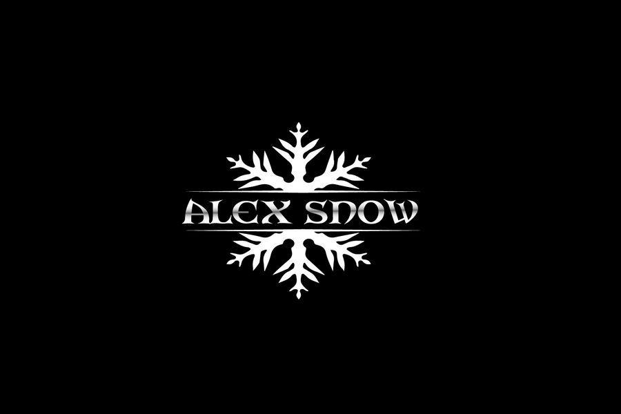Snow Logo - Entry by dilanronaldo for Alex Snow Logo