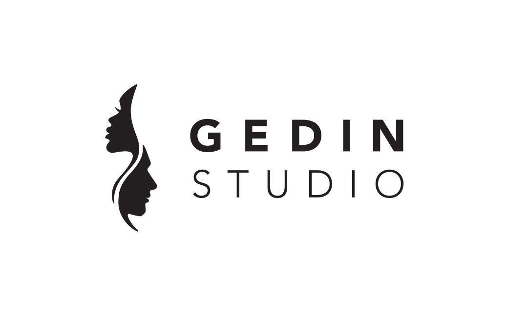 Unisex Logo - Gedin Studio • logotype design • Stockholm • MONROE DESIGN AB