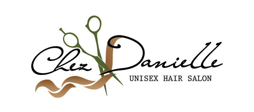Unisex Logo - Chez Danielle Unisex Hair Salon Logo