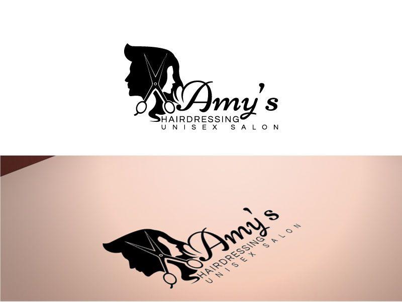 Unisex Logo - Serious, Conservative, Hair And Beauty Logo Design for Amy's