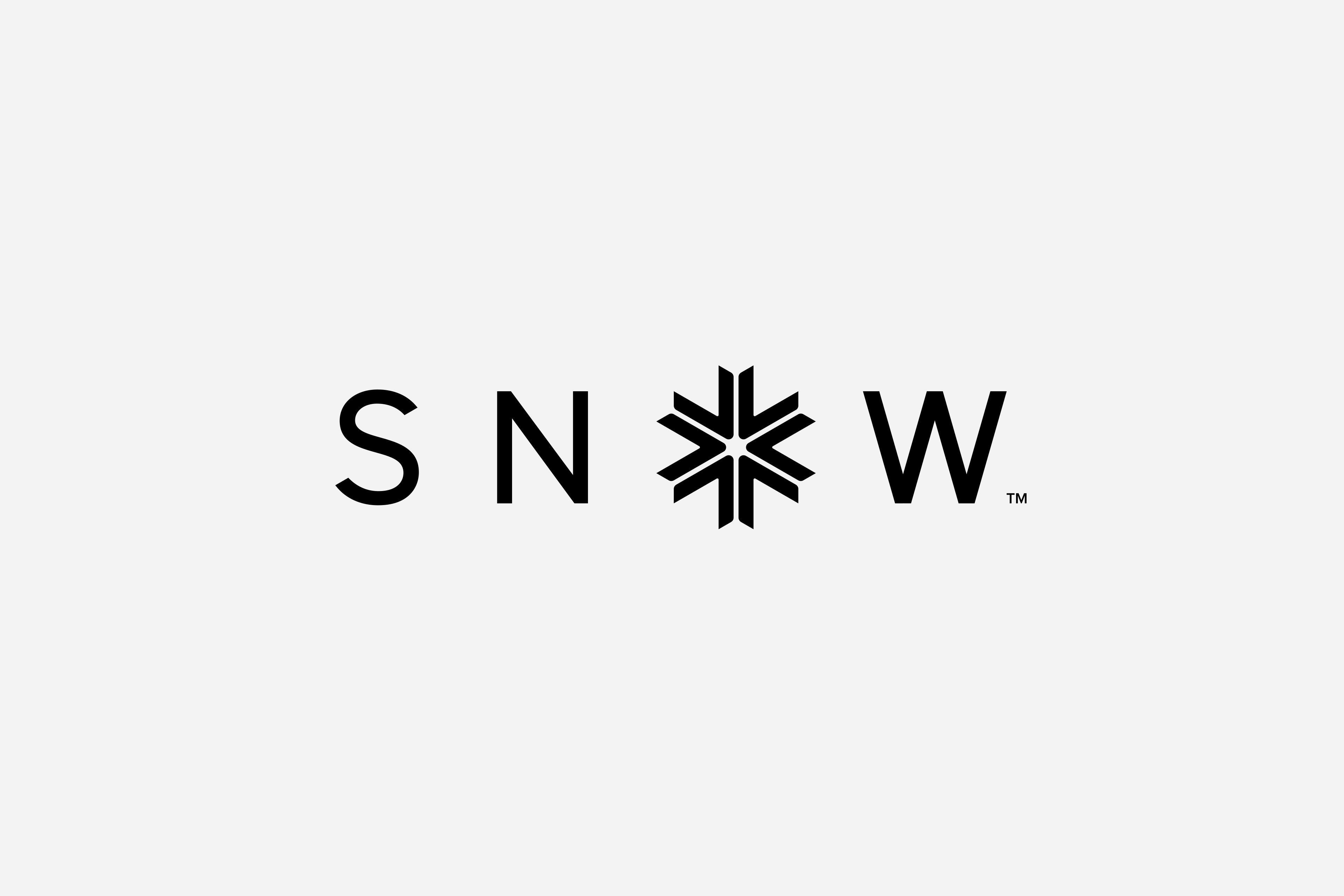 Snow Logo - Logos & Marks | 1910 Design & Communication