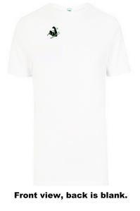 Unisex Logo - Unchained Muscle Unisex Logo White T-Shirt