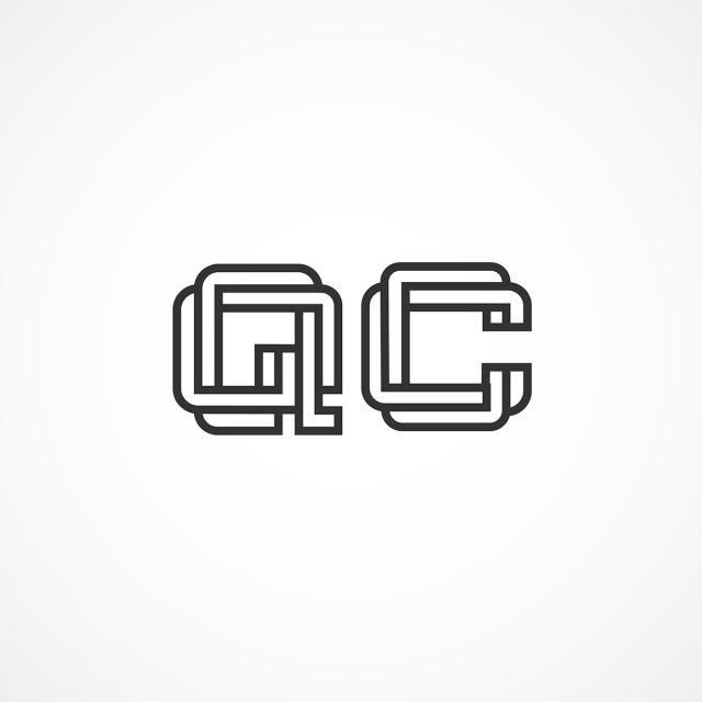QC Logo - initial Letter QC Logo Template Template for Free Download on Pngtree
