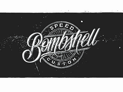 Bombshell Logo - Bombshell Speed Custom Logo by Mateusz Witczak on Dribbble