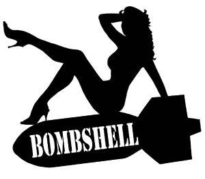 Bombshell Logo - Bombshell, Stansted Mountfitchet, Essex
