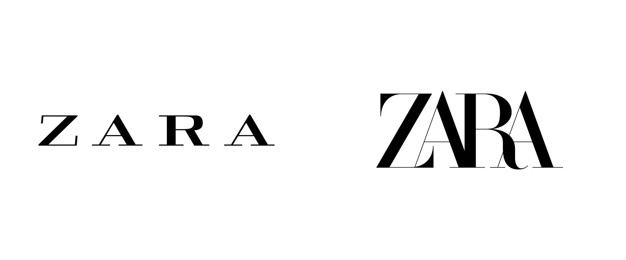 Bombshell Logo - Controversy Over New Zara Logo. ⋆ Bombshell By Bleu