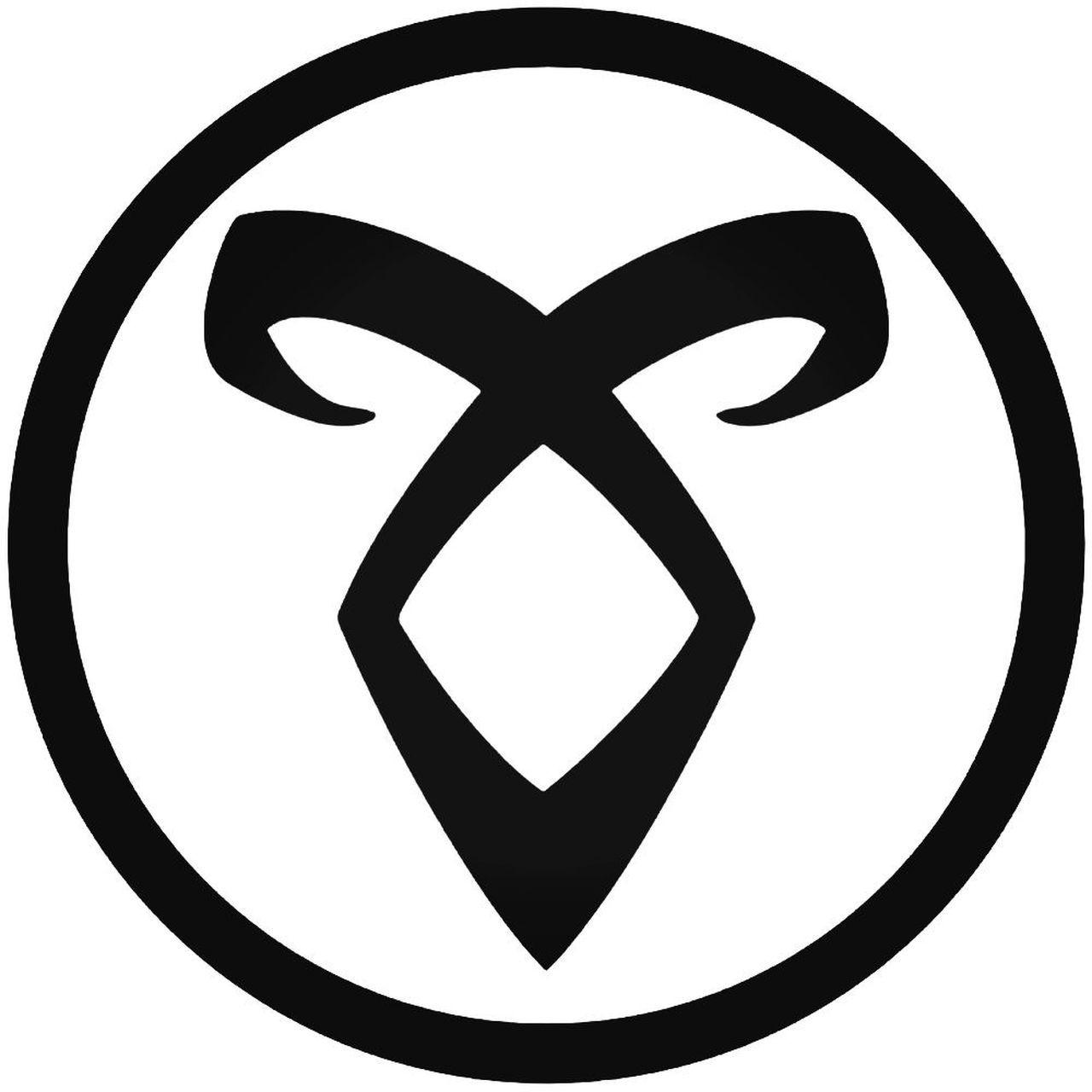 Shadowhunters Logo - Shadowhunters Angelc Power Ruin 903 Decal