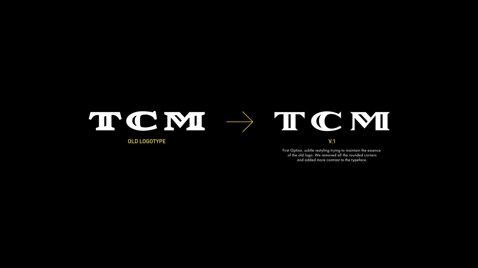 TCM Logo - Wete Studio - TCM - logo + alphabet