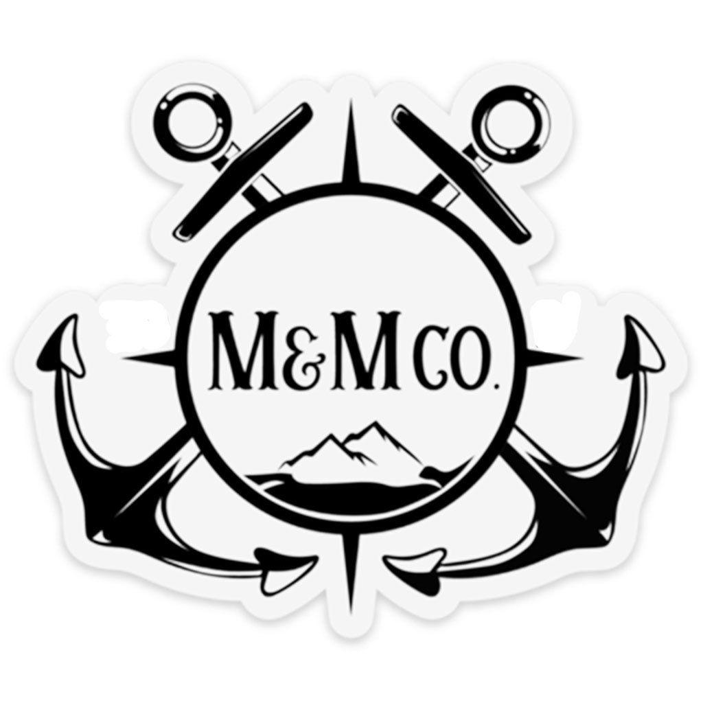 Maritime Logo - Mountains & Mermaids Maritime Logo Sticker