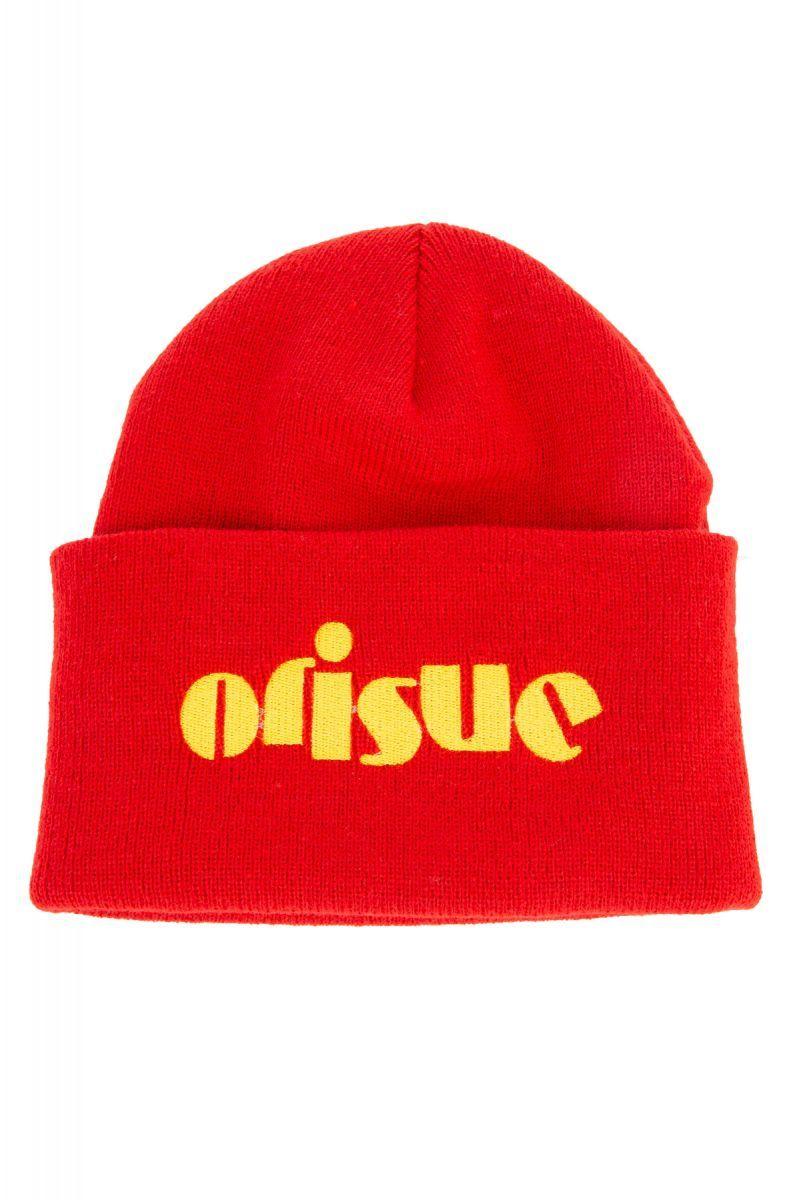 Orisue Logo - The Cute Logo Beanie in Red