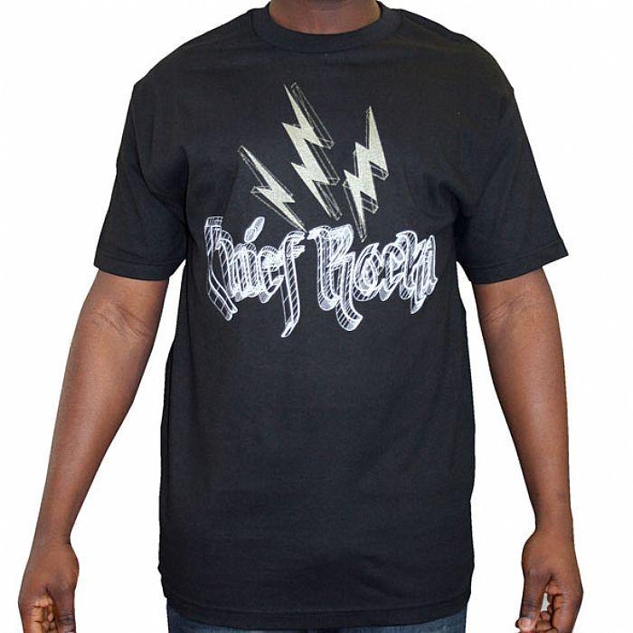 Orisue Logo - Orisue Chief Rocka T-Shirt (black with silver logo)