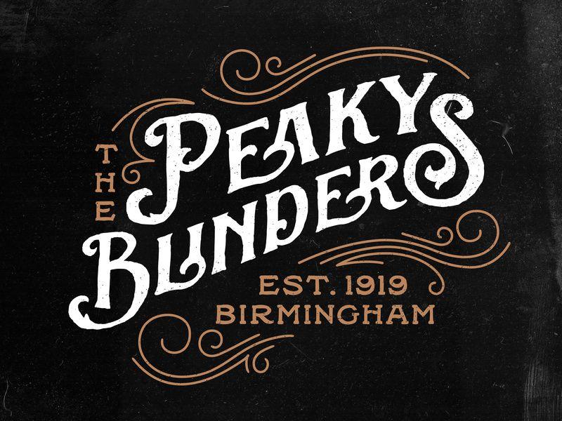 1920s Logo - Peaky Blinders Logo