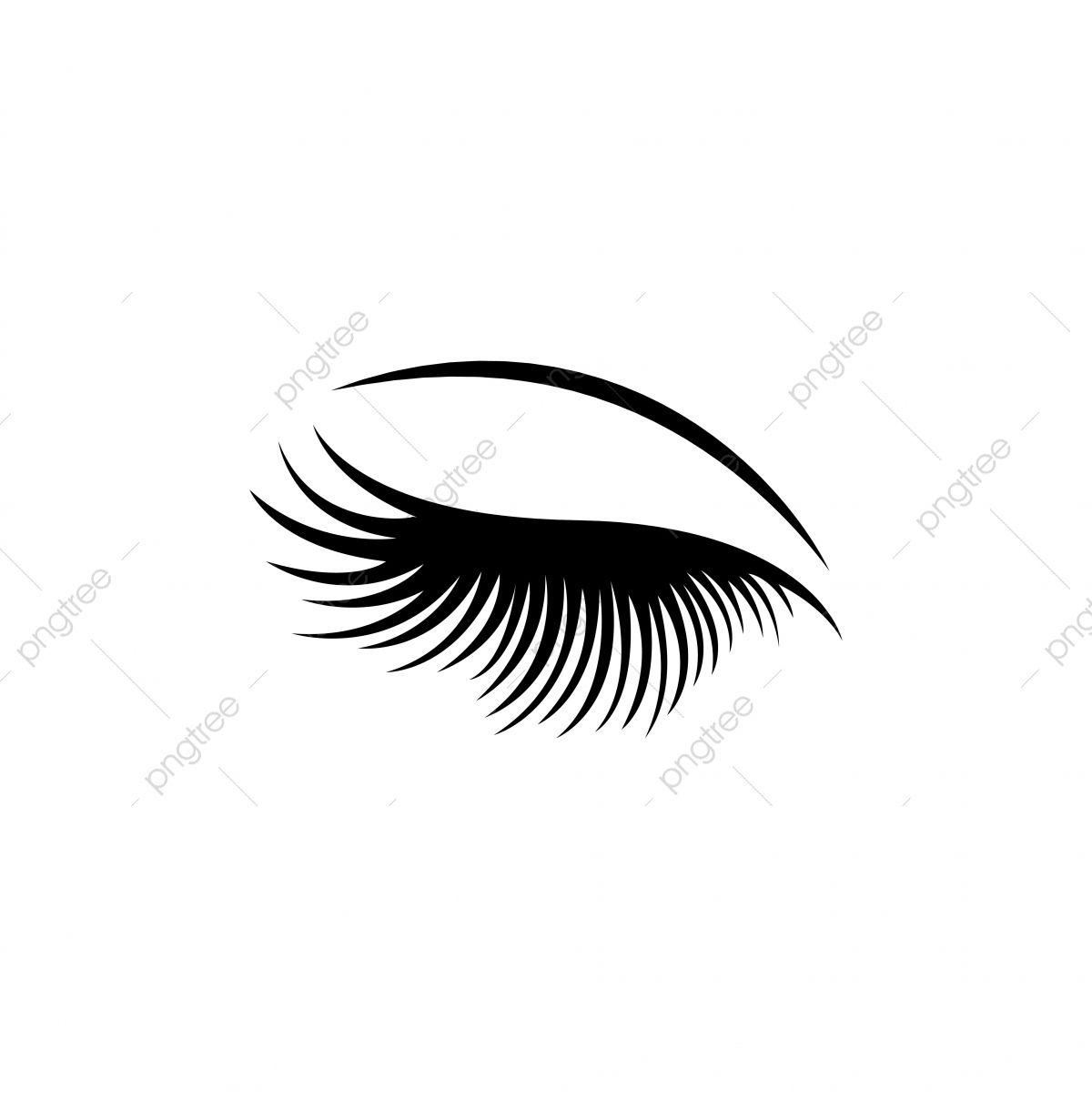 Mascara Logo - Eyelashes Logo Icon Design Template Vector, Icon, Graphic ...
