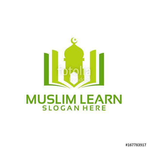 Islam Logo - Muslim learning logo template, Islam learning logo , Muslim Creator ...