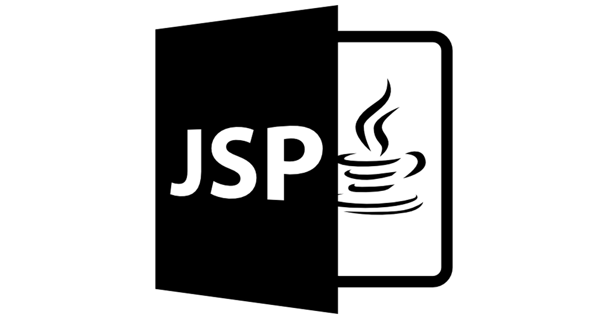 JSP Logo - JSP open file format with java logo interface icons