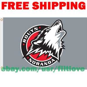 Rouyn Logo - Details about Rouyn-Noranda Huskies Logo Flag QMJHL Quebec Hockey 2018  Banner 3X5 ft NEW