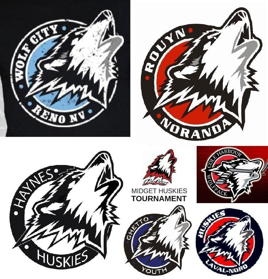 Rouyn Logo - Le logo des Huskies copié | Le Journal de Montréal