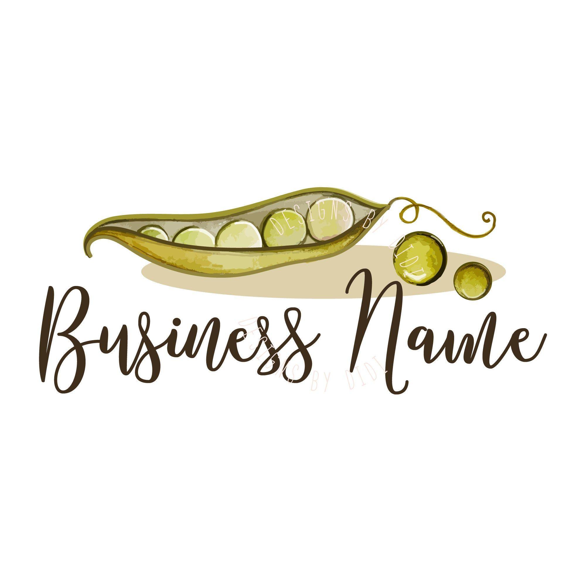 Peas Logo - Custom logo design, peas logo, green logo design, business logo design  peas, peas green logo, bio logo watermark, vegetables logo design