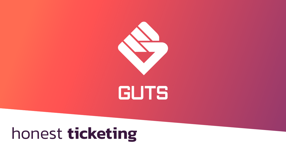 Guts Logo - GUTS Tickets — Honest ticketing
