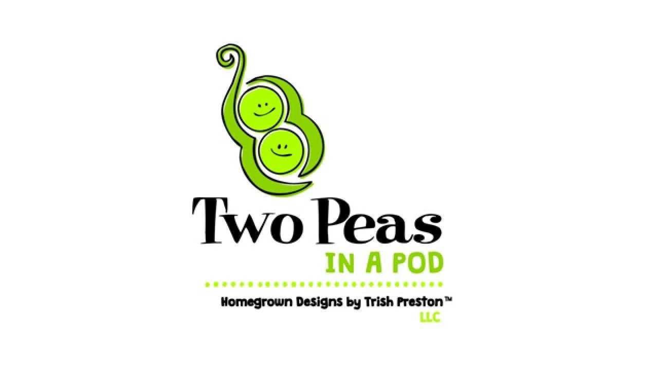 Peas Logo - Two Peas in a Pod Logo