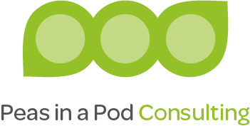 Peas Logo - Main Home. Peas in a Pod Consulting