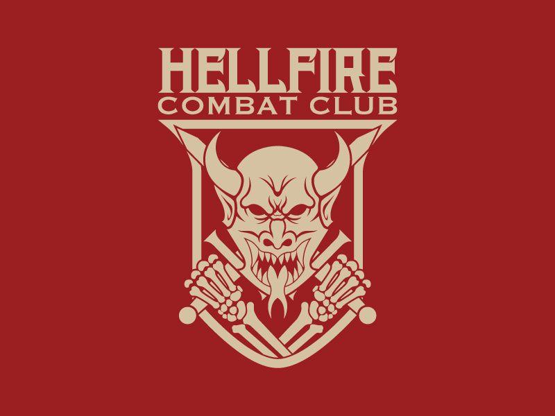 Combat Logo - Hellfire Combat Club Logo by Roberto Orozco on Dribbble