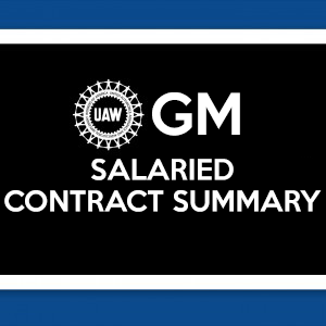 UAW-GM Logo - GM