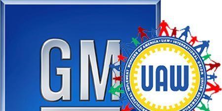 UAW-GM Logo - UAW Strikes GM