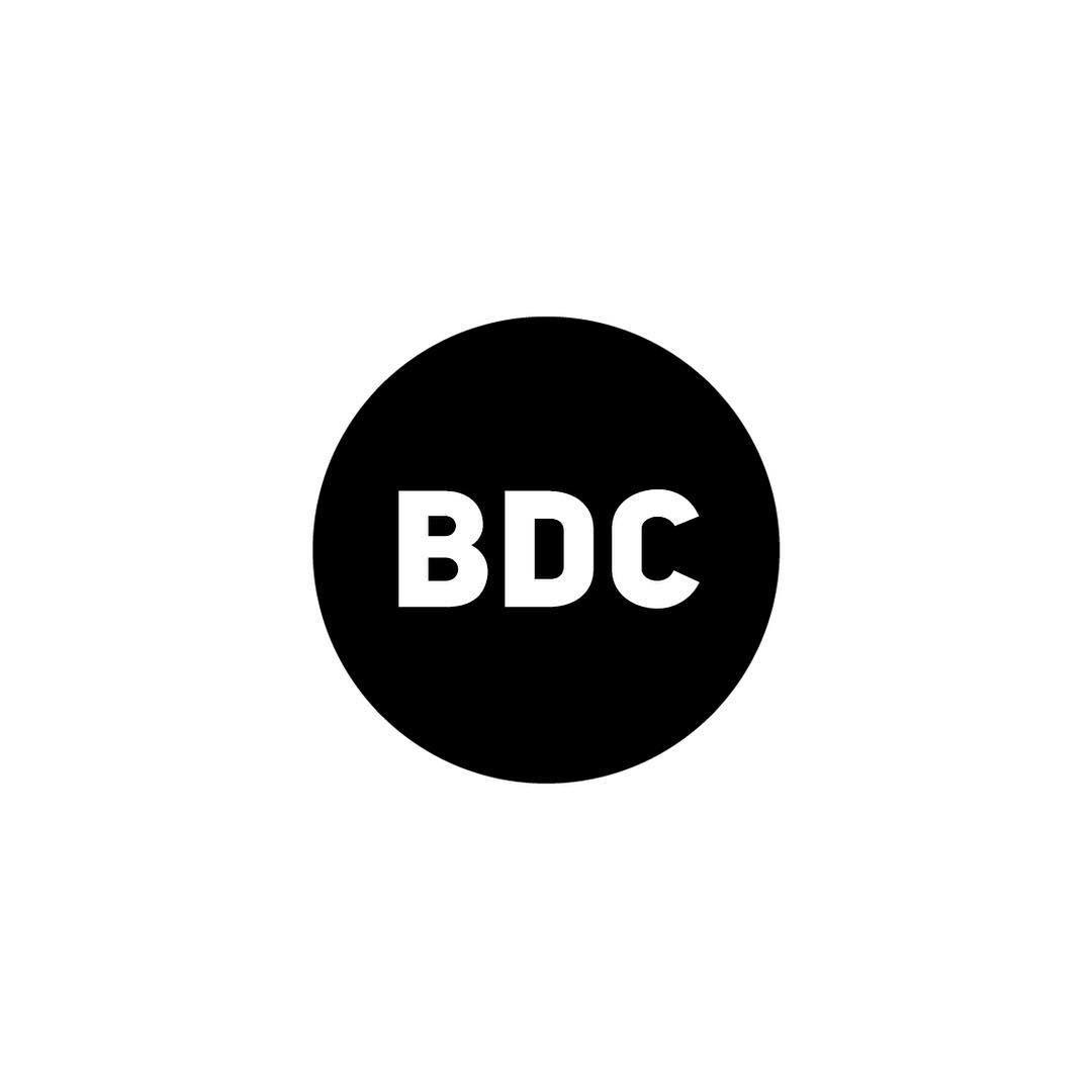 BDC Logo - BDC logo self indulgent branding. Simple and high contrast. I
