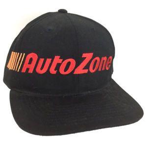 Autozone Logo - Vtg AutoZone Hat Auto Parts Cap Spell Out Script Logo Racing Snap