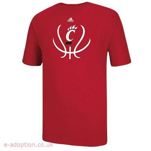 BX Red a Logo - Custom Made Men'S Adidas University Red Basketball T-Shirt College ...