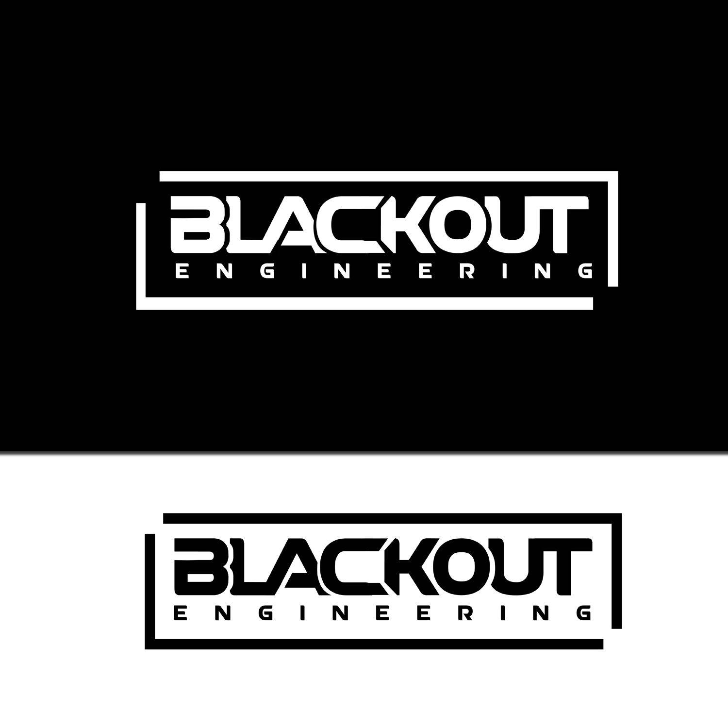 Blackout Logo - Logo Design for Blackout Engineering by samanit | Design #20331821