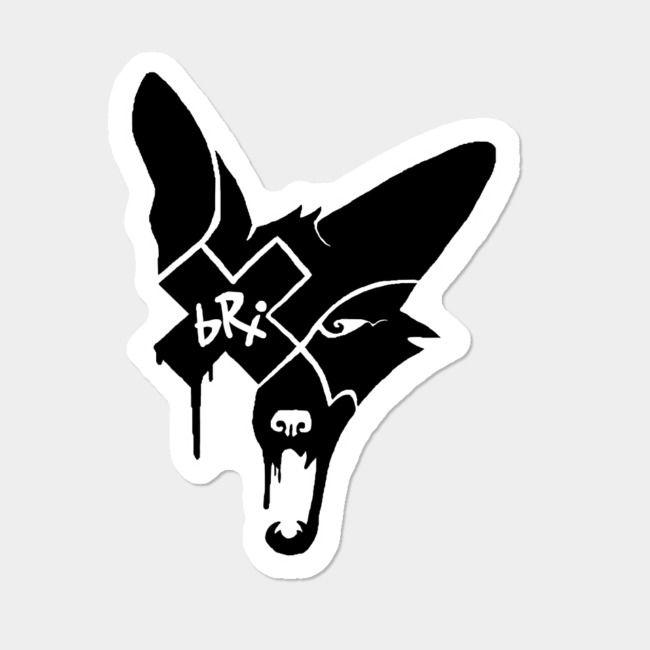 Blackout Logo - BIX LOGO [BlackOut] Sticker By BrixartStudios Design By Humans