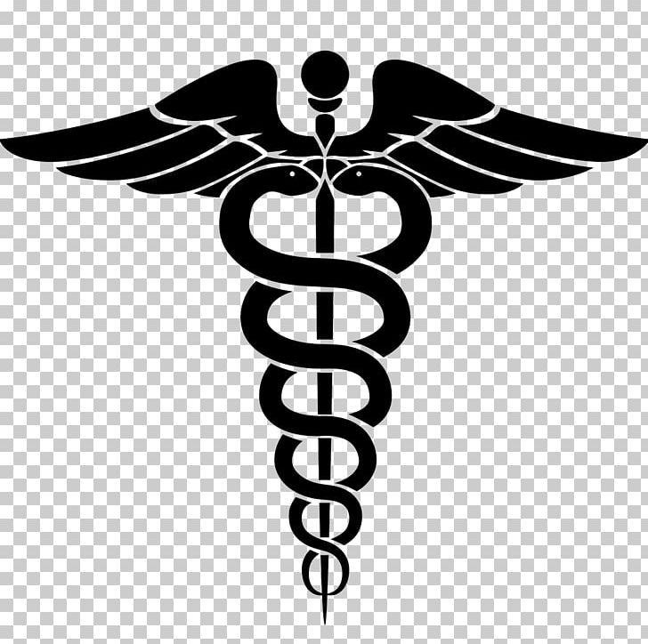 Physician Logo - Staff Of Hermes Logo Physician PNG, Clipart, Black And White ...