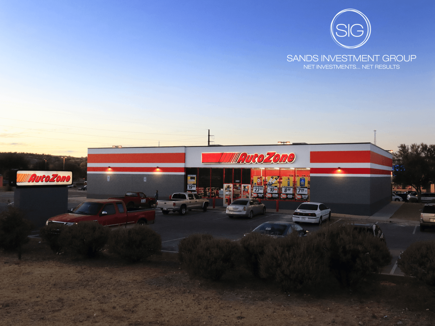 Autozone Logo - autozone-nogales-with-logo | Sands Investment Group | SIG