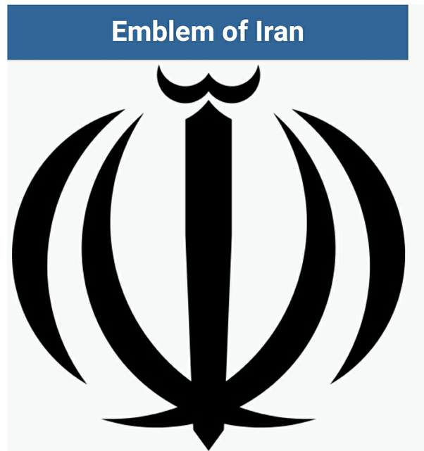 Sikhism Logo - Why does the emblem of Iran resemble the Sikh Khanda symbol so much