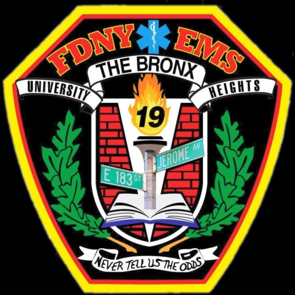 FDNY Logo - FDNY*EMS Station 19 Patch (updated 2017) | FDNY | Firefighter ...