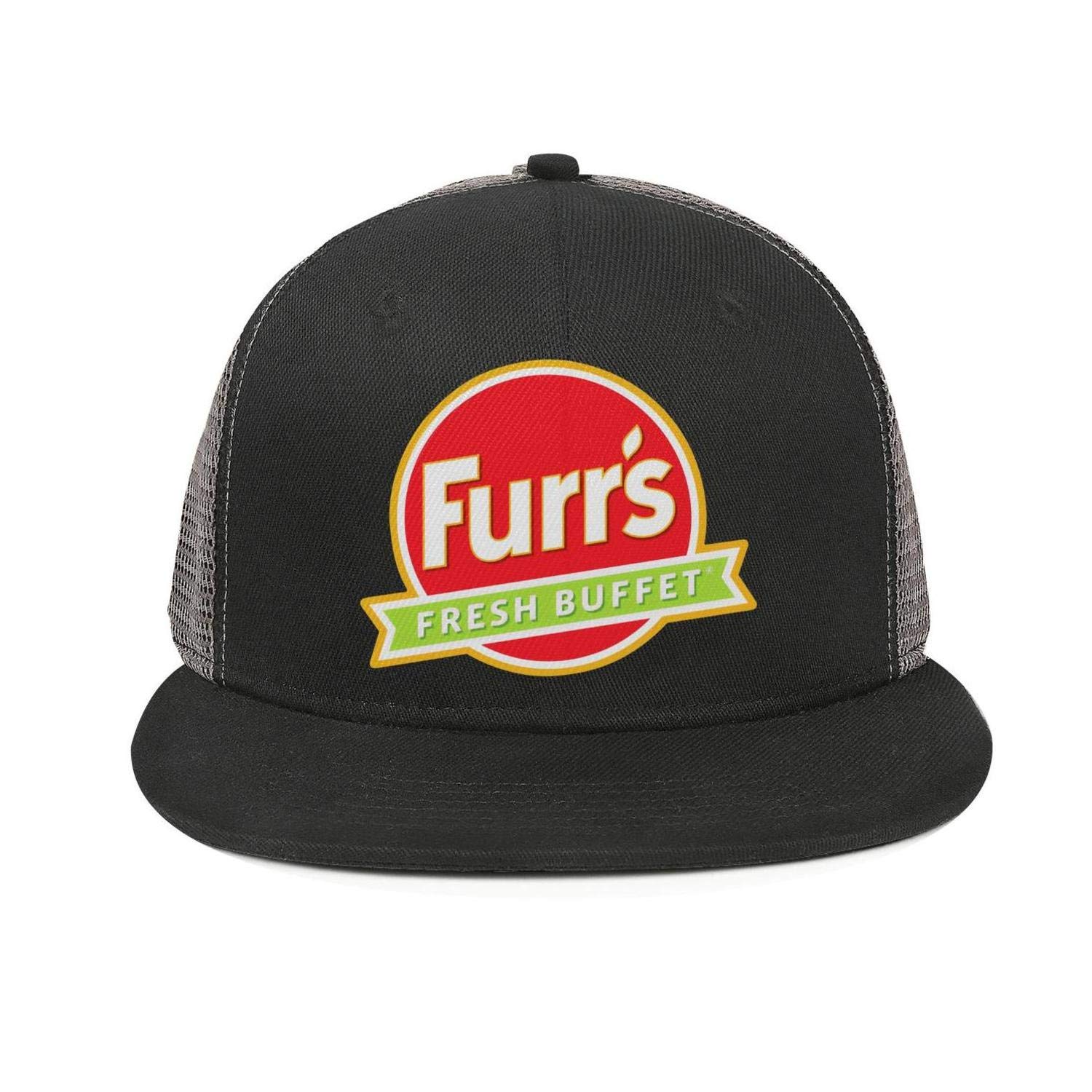 Furr's Logo - Amazon.com: Furr's Fresh Buffet Logo Snapback Flat Cap Classic mesh ...