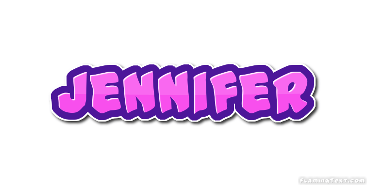 Jennifer Logo - Jennifer Logo | Free Name Design Tool from Flaming Text