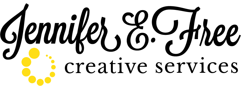 Jennifer Logo - Jennifer E. Free Creative Services-Professional Writing & Website Design