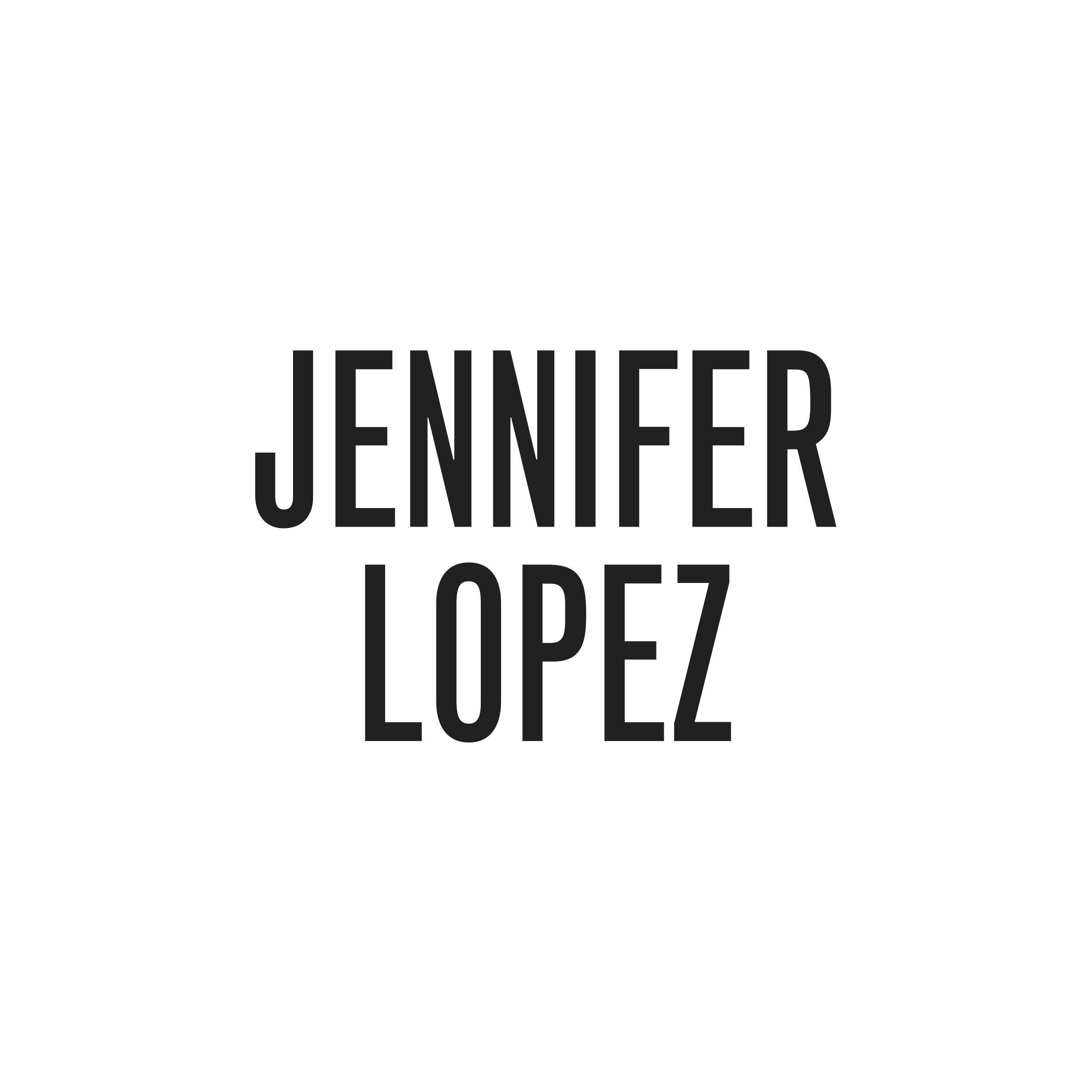 Jennifer Logo - Jennifer Lopez for Coppel Mexico. Logo design by La Tortillería | A ...