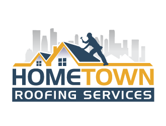 Hometown Logo - Hometown Roofing Services logo design - 48HoursLogo.com