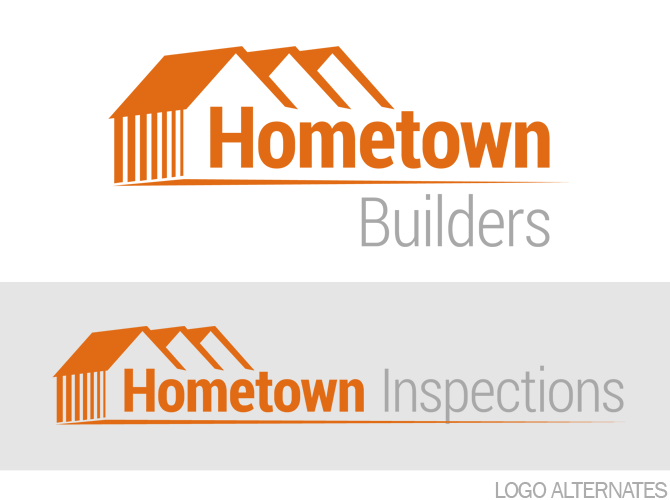 Hometown Logo - Hometown Builders – Website & Logo - Costanzo Studios