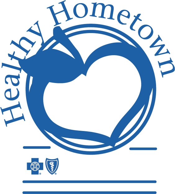 Hometown Logo - Healthy Hometown Logo-Blue Text-White | Mantachie, Mississippi