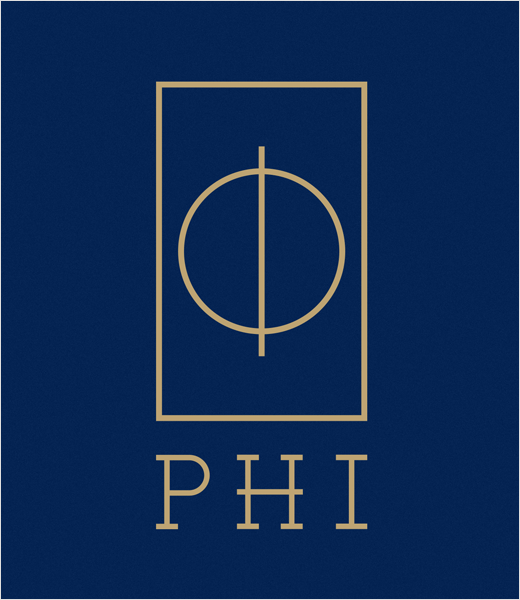 Phi Logo - Wonderstuff Creates New Pastry Brand for PHI FOOD