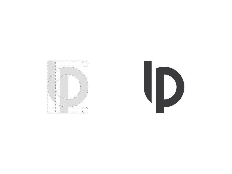 Phi Logo - Lp Guide Lines | Golden ratio logo collection | Logo creation, Logos ...